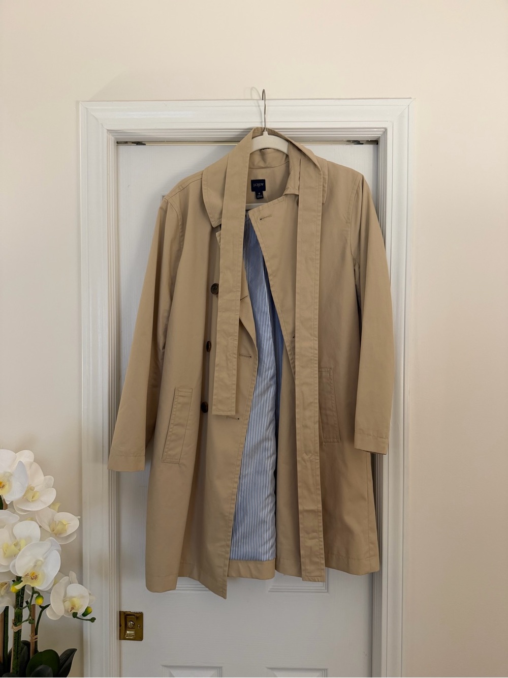 J. Crew Short Trench Coat
